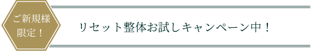 ご新規様限定キャンペーン